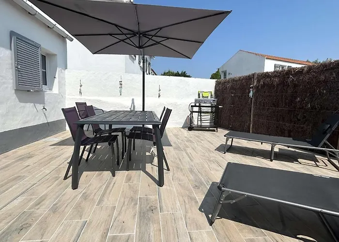 Maison Proche Centre Noirmoutier, Terrasse Et Parking - Fr-1-224b-195 * Noirmoutier-en-l'Ile